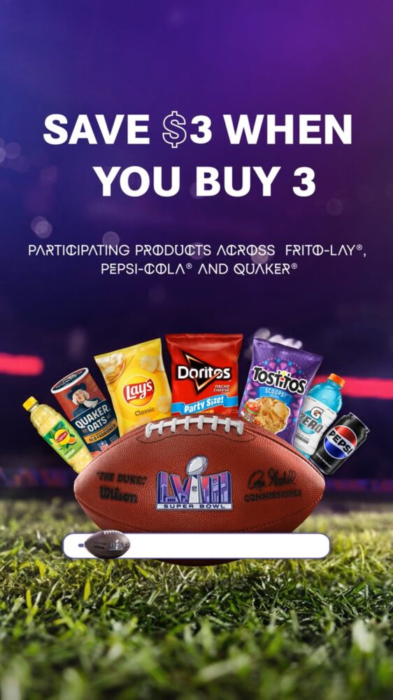 PepsiCo Superbowl Instagram Stories