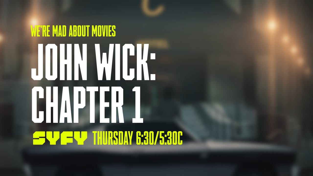 SYFY John Wick Tv commercial
